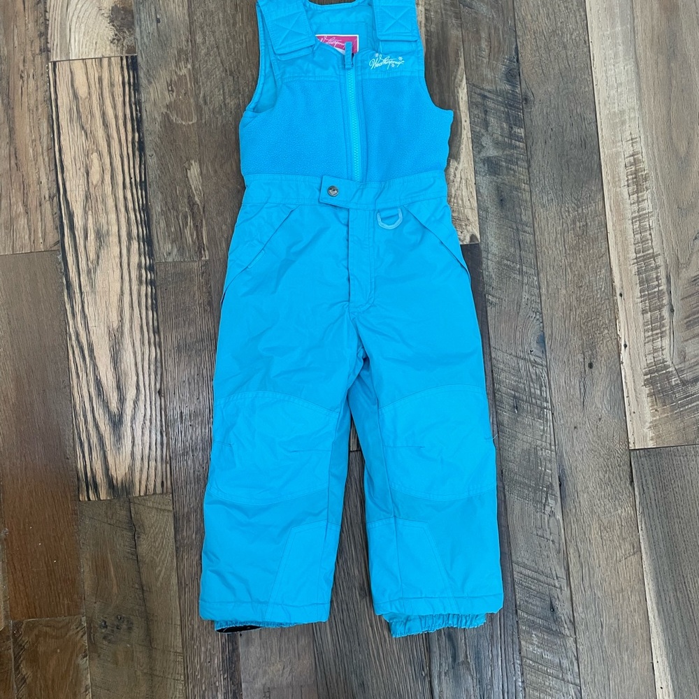 32 Weatherproof snowboard ski bibs girl 5